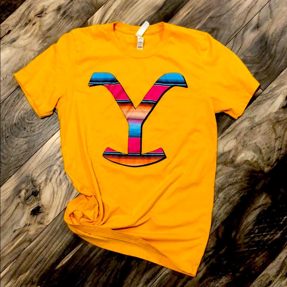 Yellowstone Mustard Graphic Tshirt